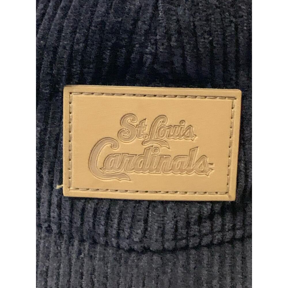ST. LOUIS CARDINALS FANS: It’s Your New Navy Blue Corduroy Adjustable Cotton Cap - Picture 2 of 12